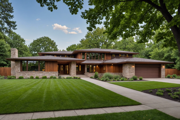 Frank Llyod Wright House Exterior