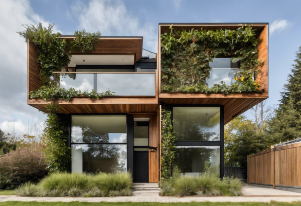 Biophilic House Exterior