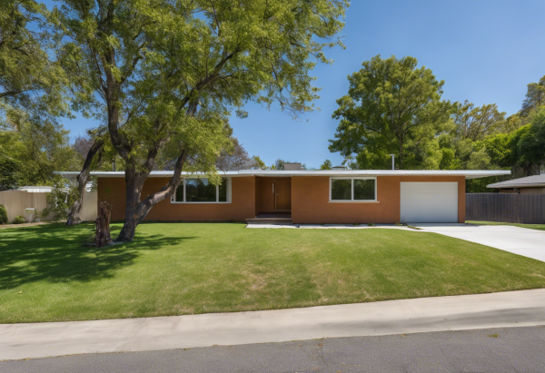 Mid-Century Modern House Exterior