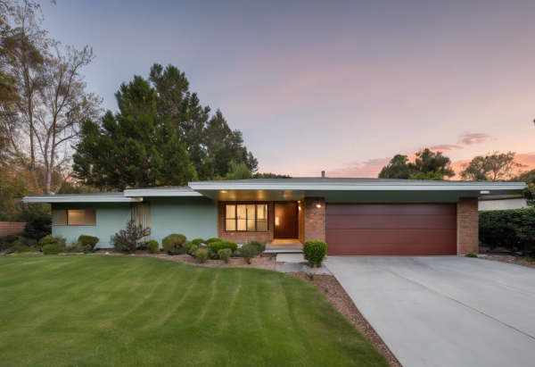 Mid-Century Modern House Exterior