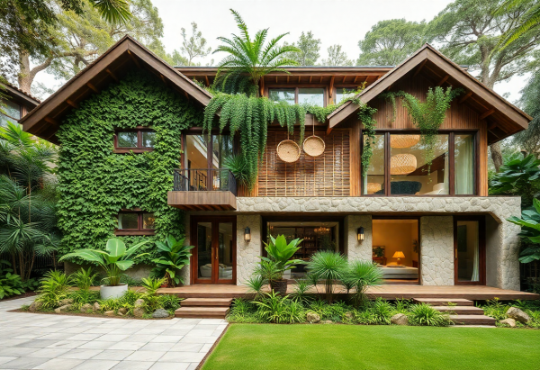 Biophilic House Exterior