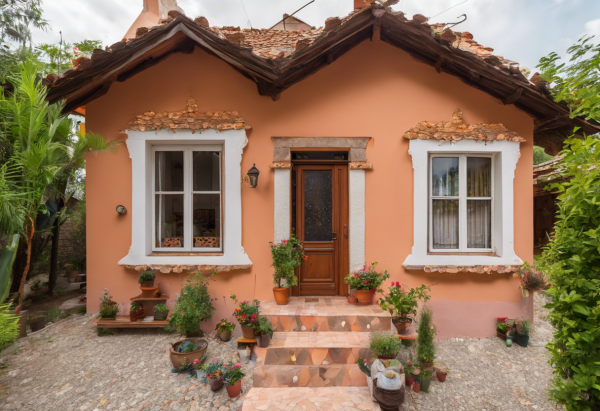 Bohemian House Exterior