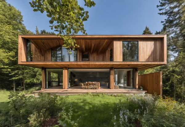 Biophilic House Exterior