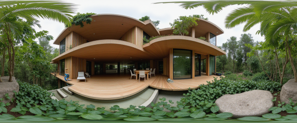 Biophilic House Exterior