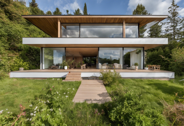 Biophilic House Exterior