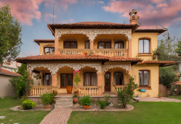 Bohemian House Exterior