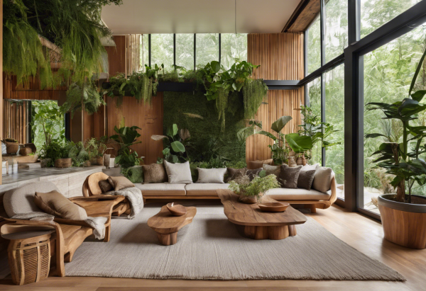 Biophilic Living Room