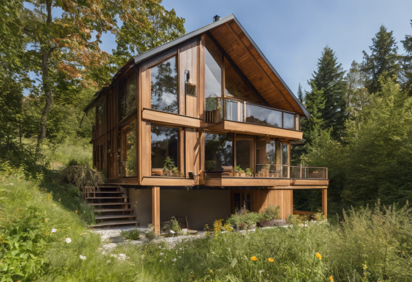 Biophilic House Exterior