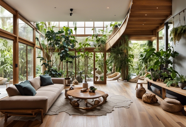 Biophilic Living Room