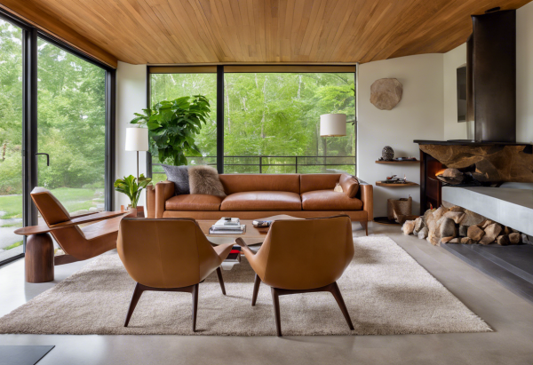 Mid-Century Modern Living Room