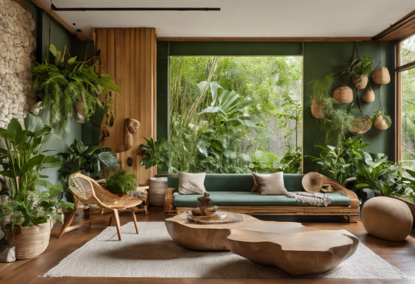 Biophilic Living Room