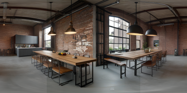 Industrial Dining Room