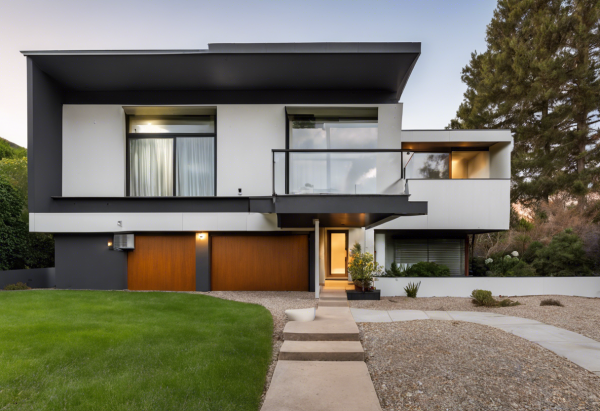 Mid-Century Modern House Exterior