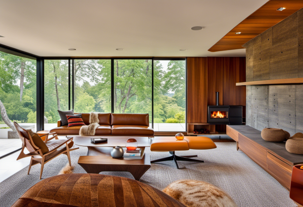 Mid-Century Modern Living Room