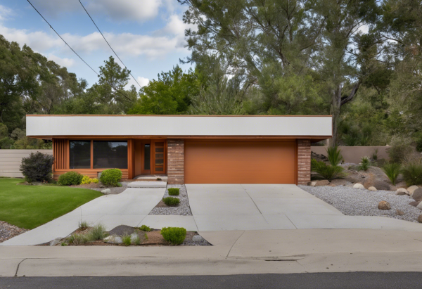 Mid-Century Modern House Exterior