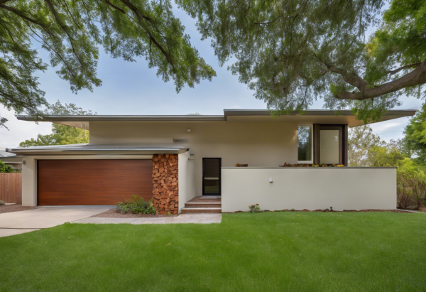 Mid-Century Modern House Exterior