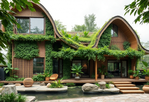 Biophilic House Exterior