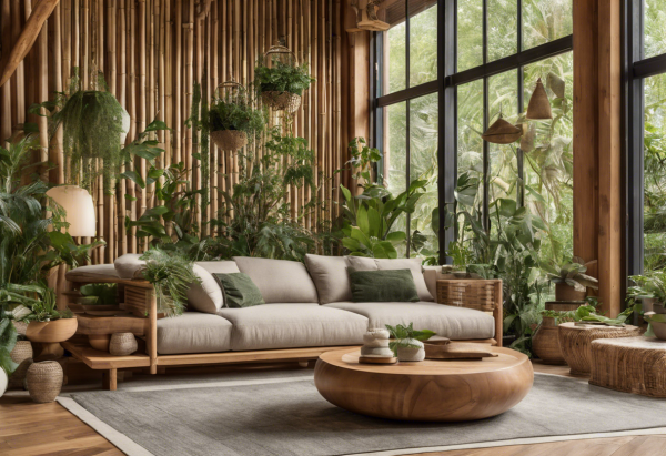 Biophilic Living Room