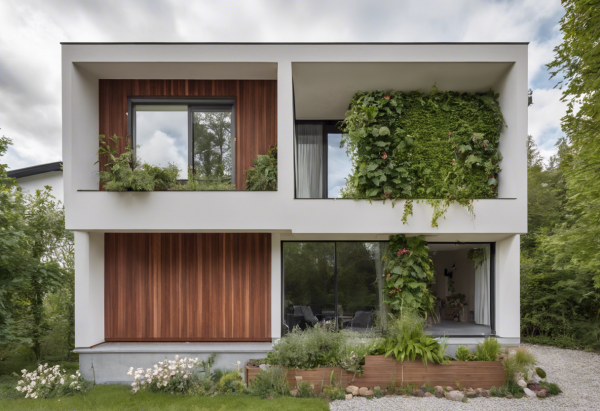 Biophilic House Exterior