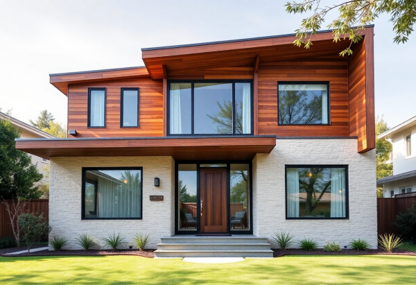 Mid-Century Modern House Exterior