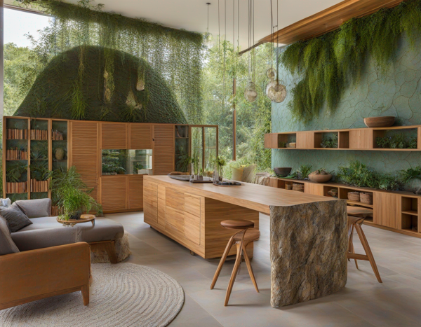 Biophilic Living Room