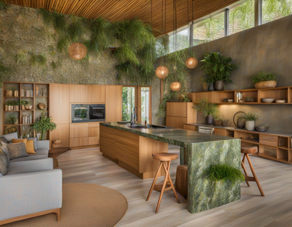 Biophilic Living Room