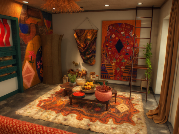 New Bohemian Living Room