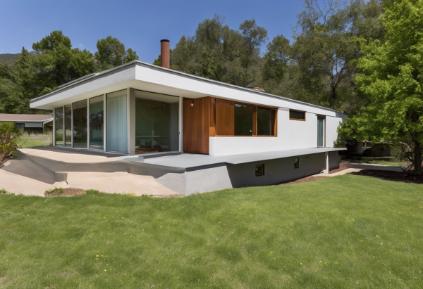 Mid-Century Modern House Exterior