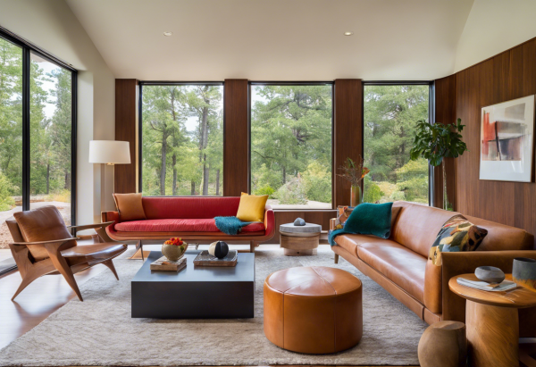 Mid-Century Modern Living Room