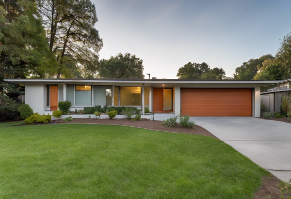 Mid-Century Modern House Exterior