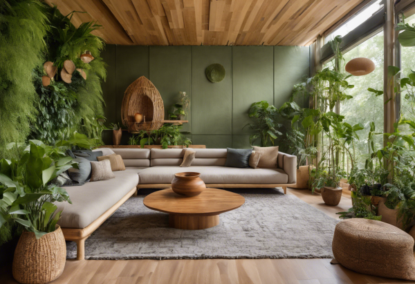 Biophilic Living Room