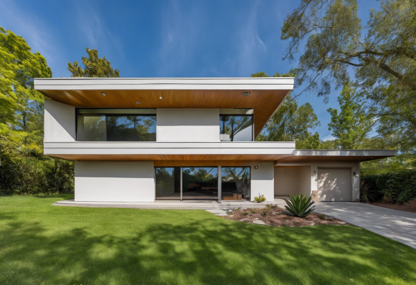 Mid-Century Modern House Exterior