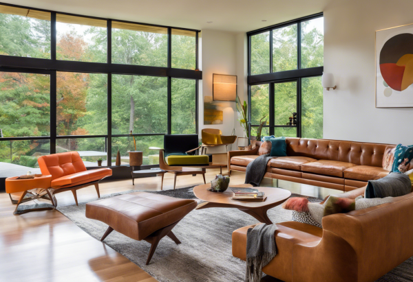 Mid-Century Modern Living Room