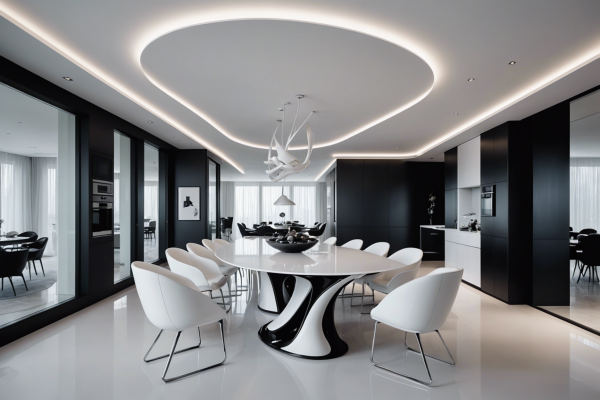 Zaha Hadid Dining Room