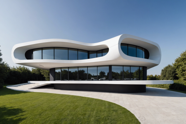 Zaha Hadid House Exterior