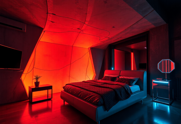 Cyberpunk Bedroom