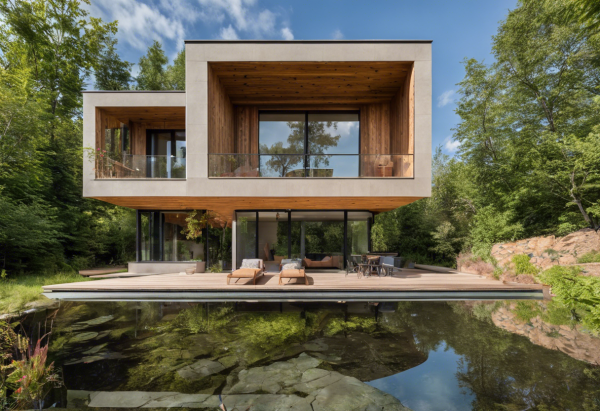 Biophilic House Exterior