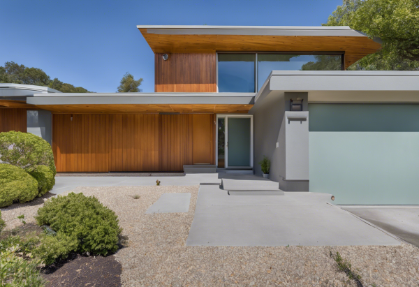 Mid-Century Modern House Exterior