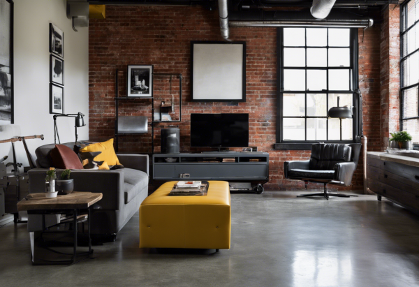 Industrial Living Room