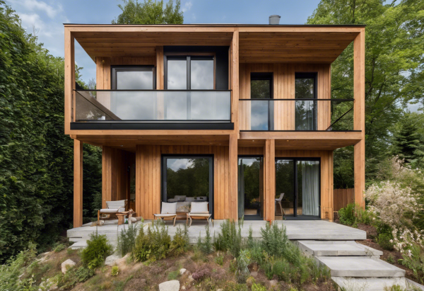 Biophilic House Exterior