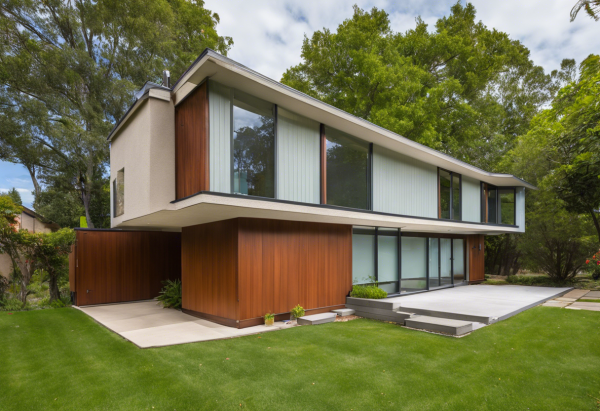 Mid-Century Modern House Exterior