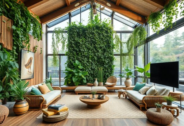 Biophilic Living Room