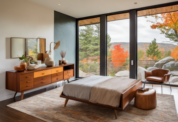 Mid-Century Modern Bedroom