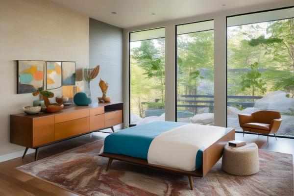 Mid-Century Modern Bedroom