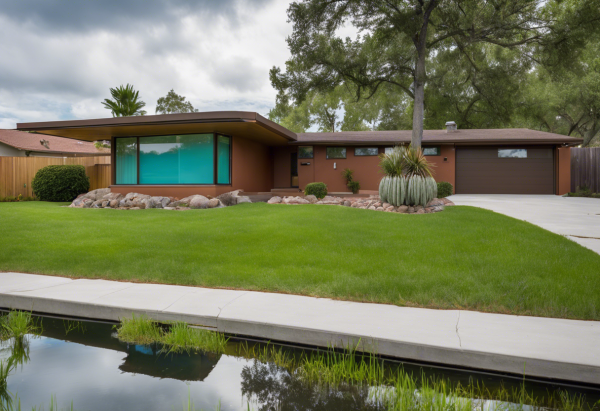 Mid-Century Modern House Exterior