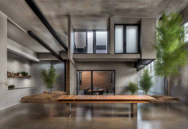 Industrial Dining Room