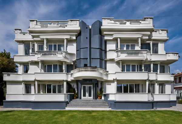 Art Deco House Exterior