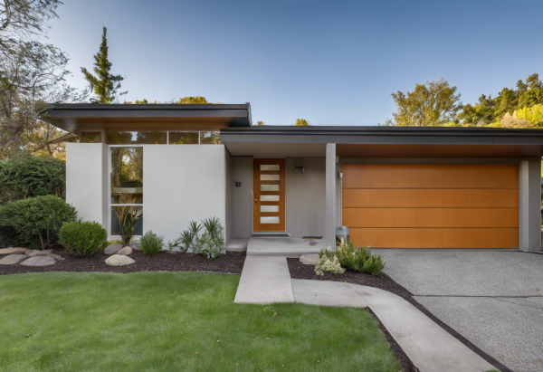 Mid-Century Modern House Exterior