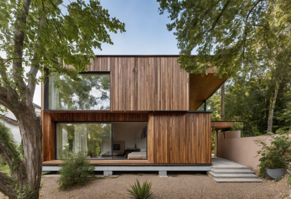 Biophilic House Exterior