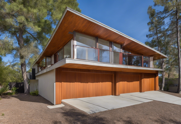 Mid-Century Modern House Exterior